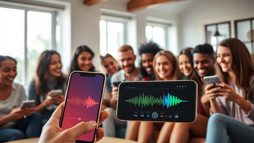 live voice conversations platform