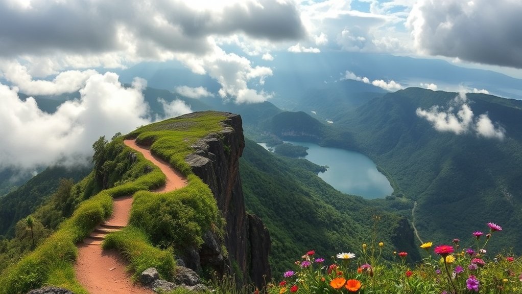 panoramic views and trekking